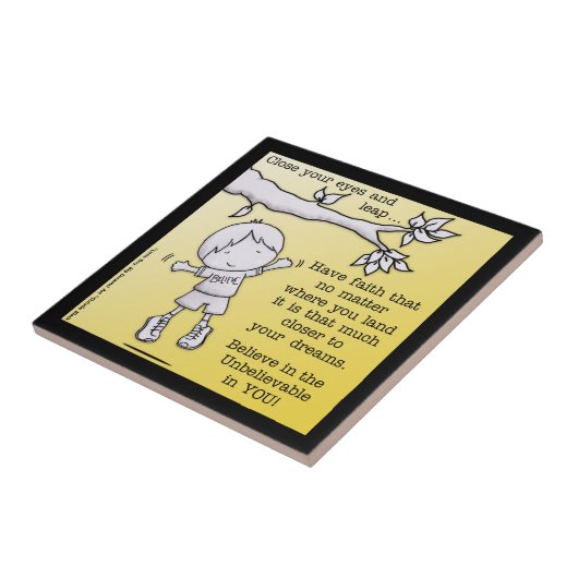 信仰の飛躍 タイル (側面)