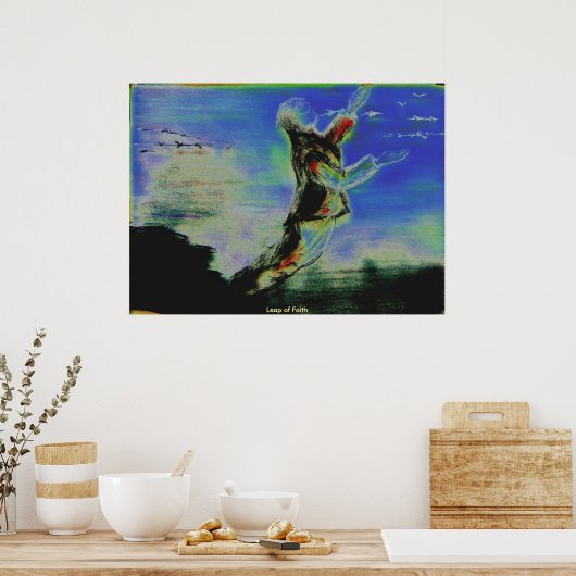 信仰の飛躍 ポスター (キッチン)