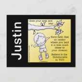 信仰の飛躍 ポストカード (正面)