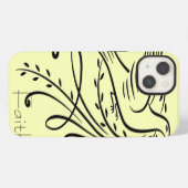 信仰の鳩 iPhoneケース (裏面横)