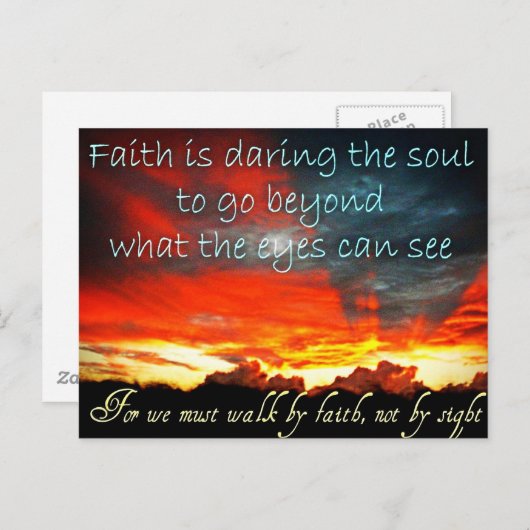 信仰はがき ポストカード (正面/裏面)