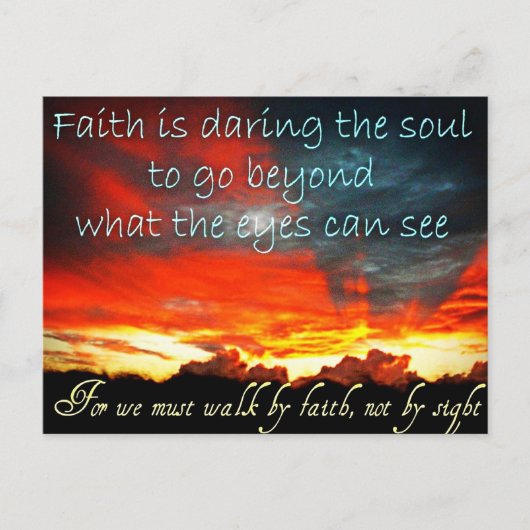 信仰はがき ポストカード (正面)