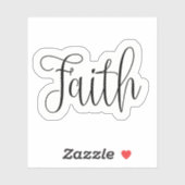 信仰はっきりした書 シール (シート)