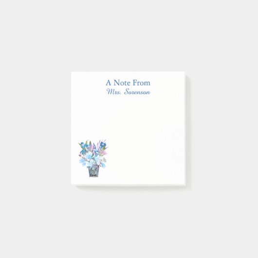 信仰はパーソナライズされた後の手紙を愛する ポストイット (正面)