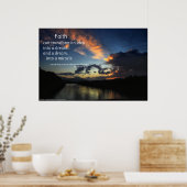 信仰は変わることができる…ポスター感動的 ポスター (キッチン)