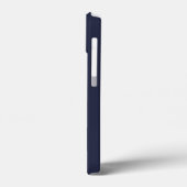 信仰は山々を移動できる引用文感動的ブルー Case-Mate iPhoneケース (裏面 / 左)