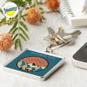 信仰は山々を移動できる聖なる書物、 経典スクエアキーチェーン キーホルダー