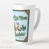 信仰は山のコーヒーマグを移動できる カフェラテマグ (右アングル)