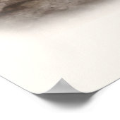 信仰は山のロッキーの風景を移動絵画可能 ポスター (角)