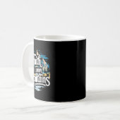 信仰は山をも動かす イエス キリスト教 コーヒーマグカップ (正面左)