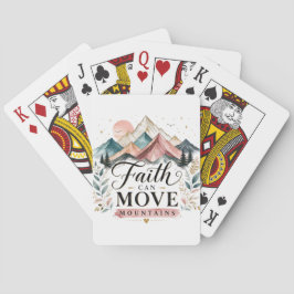 信仰は山をも動かす ポーカーカード トランプ