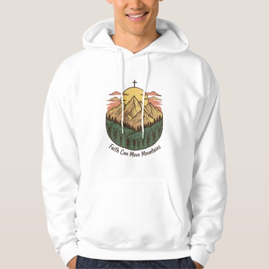 信仰は山をも動かす ヴィンテージ マウンテン Tシャツ (3 (正面)