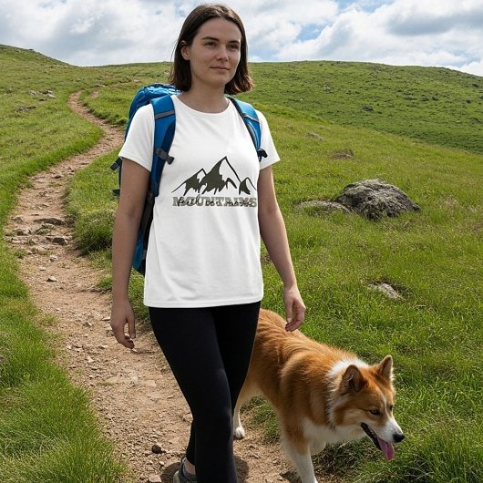 信仰は山をも動かす Tシャツ