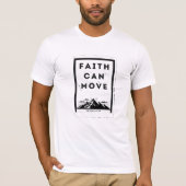 信仰は山をも動かす Tシャツ (正面)