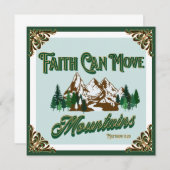 信仰は山を動かす (正面/裏面)