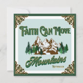 信仰は山を動かす (正面)