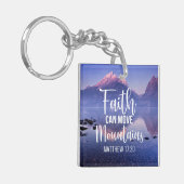 信仰は山を動かす キーホルダー (正面左)