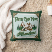 信仰は山を動かす クッション (ブランケット)