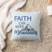 信仰は山を動かす クッション (ブランケット)