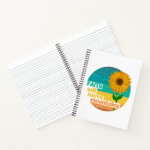 信仰は山を動かす クリスチャンデザイン ノートブック (内部)