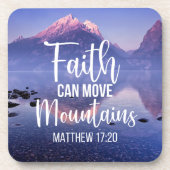 信仰は山を動かす コースター (正面)