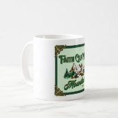 信仰は山を動かす コーヒーマグカップ (正面左)