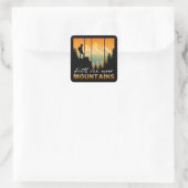 信仰は山を動かす スクエアシール (バッグ)