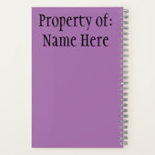 信仰は山を動かす ノートブック (裏面)