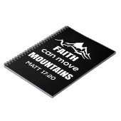 信仰は山を動かす ノートブック (左側)