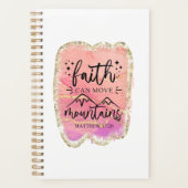 信仰は山を動かす プランナー手帳 (正面)