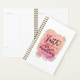 信仰は山を動かす プランナー手帳