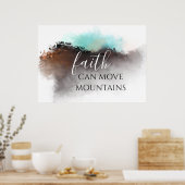 信仰は山を動かす ポスター (キッチン)