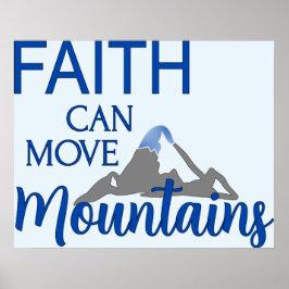 信仰は山を動かす ポスター