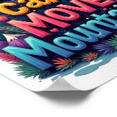 信仰は山を動かす ポスター (角)