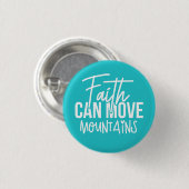 信仰は山を動かす 缶バッジ (正面&裏面)