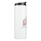 信仰は山を移動することができますキリスト教の熱タンブラー タンブラー (回転左)