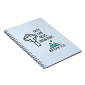 信仰は山を移動することができるキリスト教の聖書引用文 ノートブック (右側)