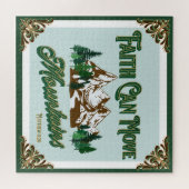 信仰は山を移動できるパズル ジグソーパズル (横)