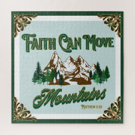 信仰は山を移動できるパズル ジグソーパズル