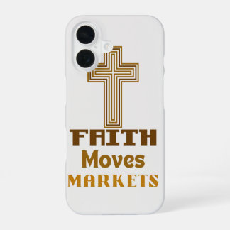 「信仰は市場を動かす」電話事件 iPhone 16ケース