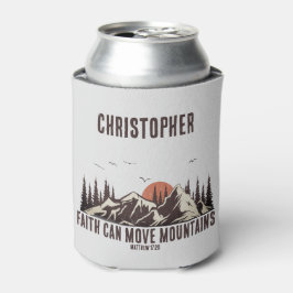 信仰は彼のために山のクリスチャンの贈り物を移動することができる 缶クーラー