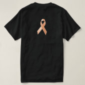 信仰は恐れに勝る -  inspirational クリスチャン 服 tシャツ (デザイン裏面)