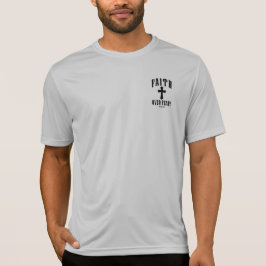 信仰は恐怖に勝つ 詩篇56:3 Tシャツ