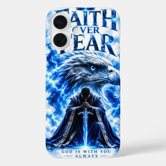 信仰は恐怖に勝つ Case-Mate iPhoneケース (裏面)
