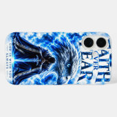 信仰は恐怖に勝つ Case-Mate iPhoneケース (裏面 (横))
