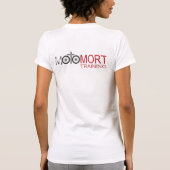 信仰は恐怖に勝つ MotoMort Tシャツ (裏面)