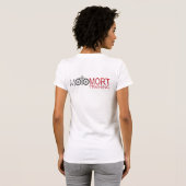信仰は恐怖に勝つ MotoMort Tシャツ (裏面フル)