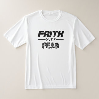 信仰は恐怖に勝つ MotoMort Tシャツ