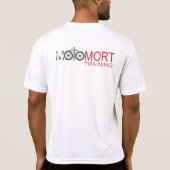 信仰は恐怖に勝つ MotoMort Tシャツ (裏面)