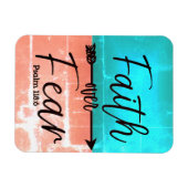 信仰は恐怖に勝る マグネット (横)